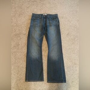 Levi’s 527 Low Boot Cut Jeans 34x32 Blue Denim Men Y2K